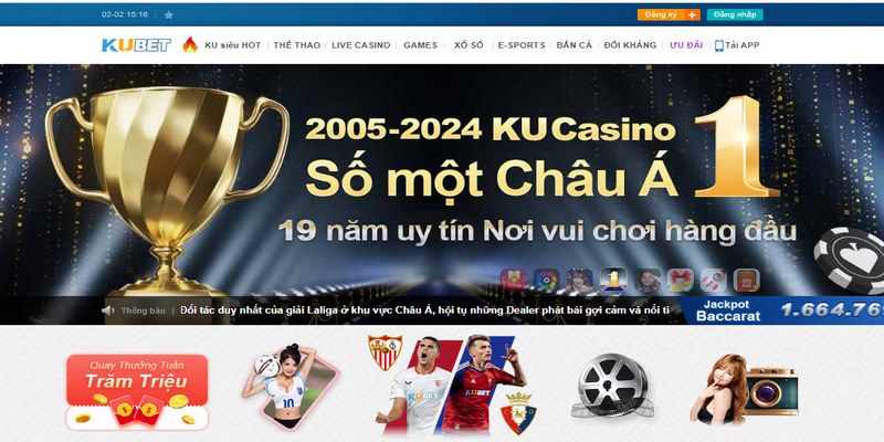 Ku bet là nền tảng giải trí an toàn và tốt nhất hiện nay