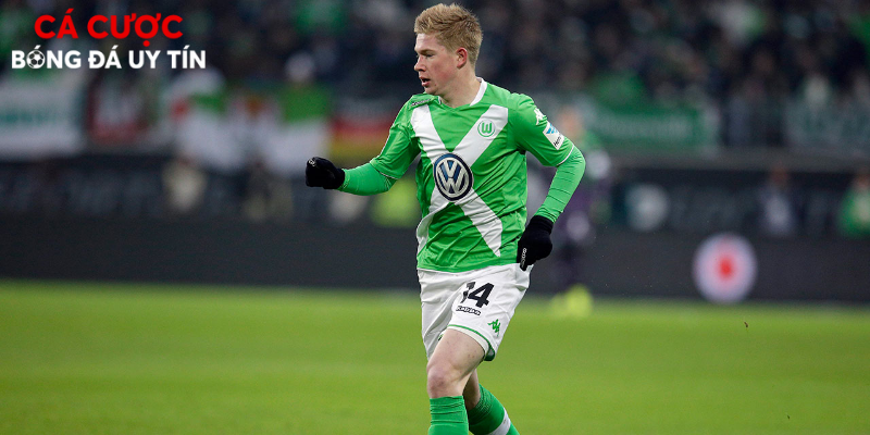 Kevin De Bruyne thi đấu thăng hoa tại Wolfsburg