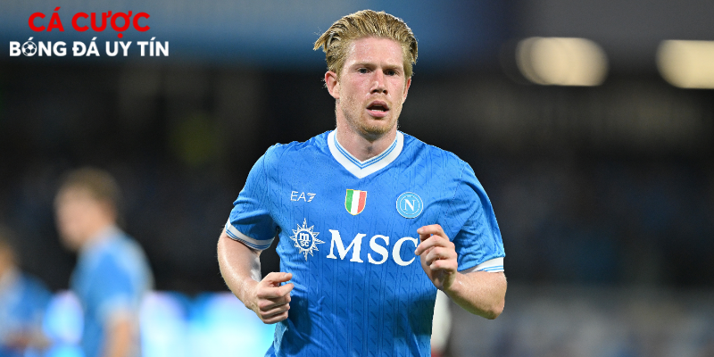 Kevin De Bruyne tiếp tục hành trình mới tại Napoli