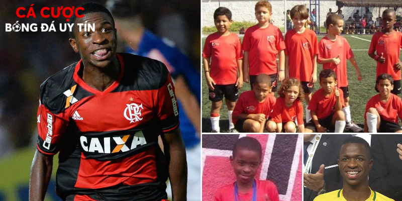 Vinicius trưởng thành từ bóng đá đường phố Brazil