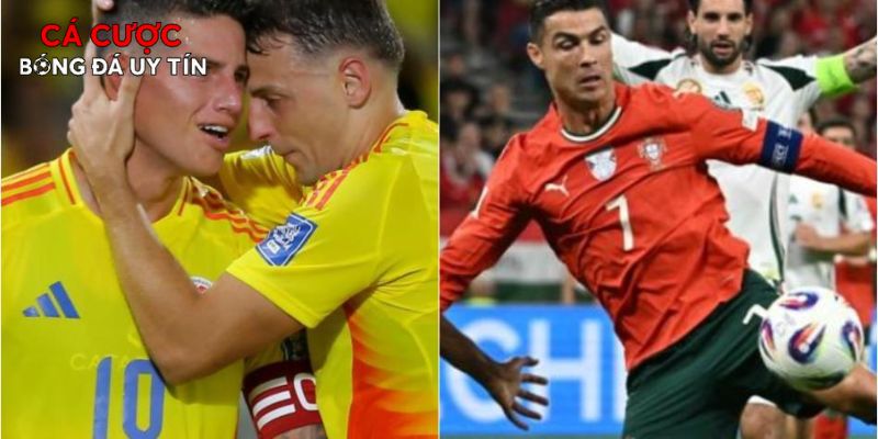 Cuộc đại chiến giữa Bồ Đào Nha và Colombia