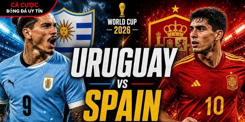 Soi kèo Uruguay vs Tây Ban Nha chi tiết