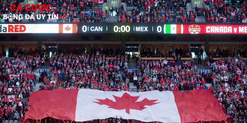 Canada gấp rút hoàn thiện khán đài tạm