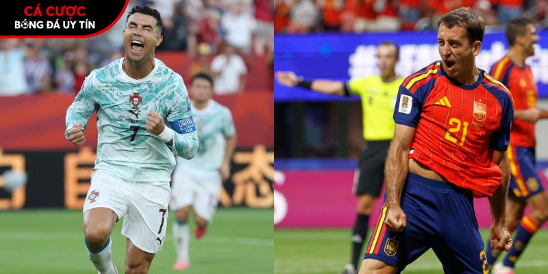Bồ Đào Nha vs Tây Ban Nha chi tiết